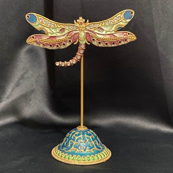 Other - Enamel Dragonfly Earring Holder Stand 💥